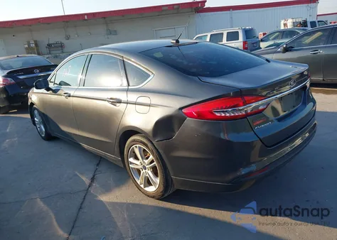 2018 Ford Fusion Se из США, поврежденный, VIN 3FA6P0H71JR125023